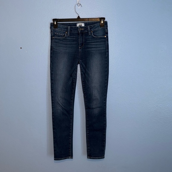Paige Skyline Ankle Peg Jeans - size 28. B2 - Picture 1 of 6